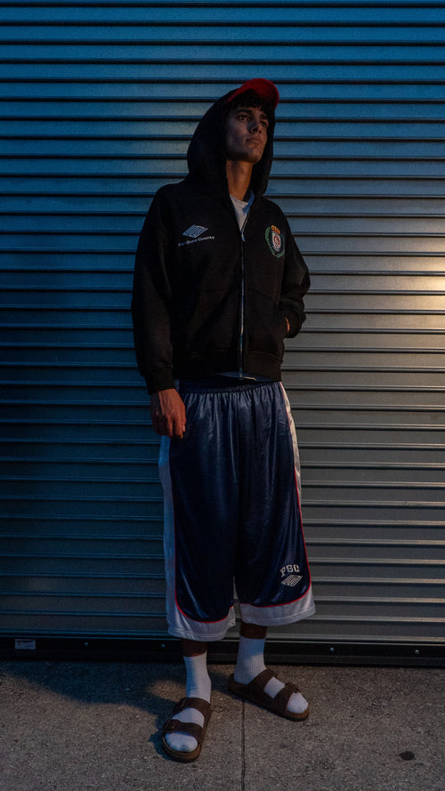 Navy Court Short