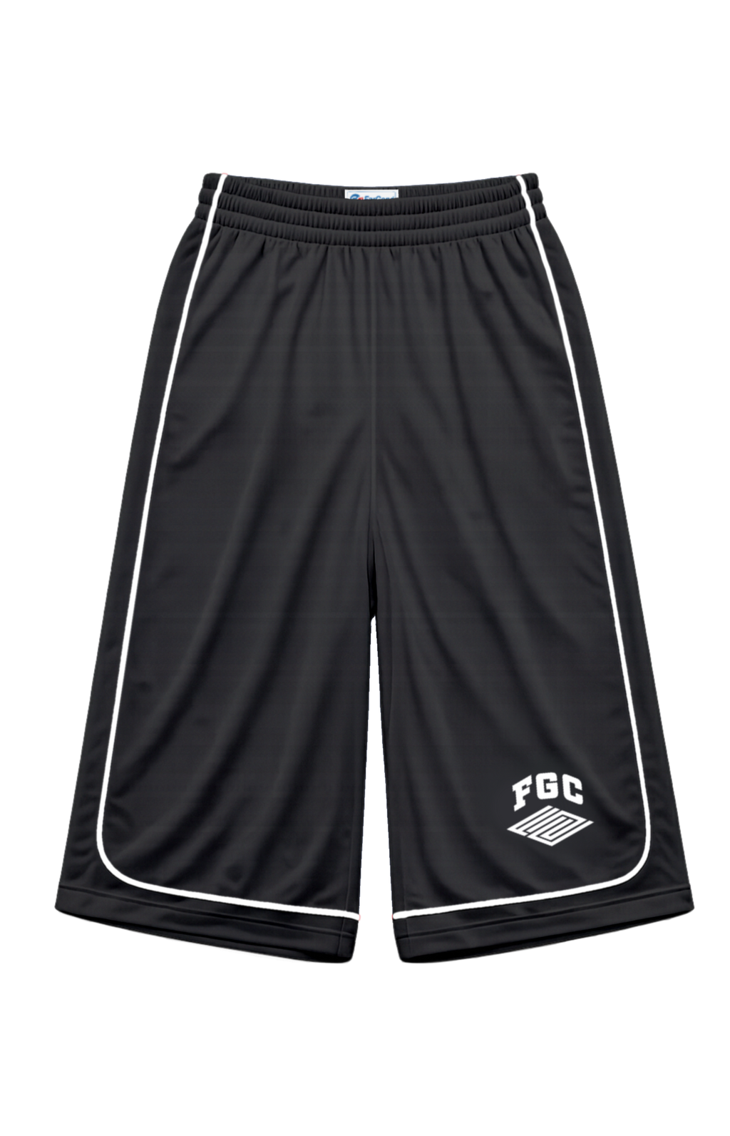 Black Court Shorts