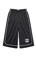 Black Court Shorts
