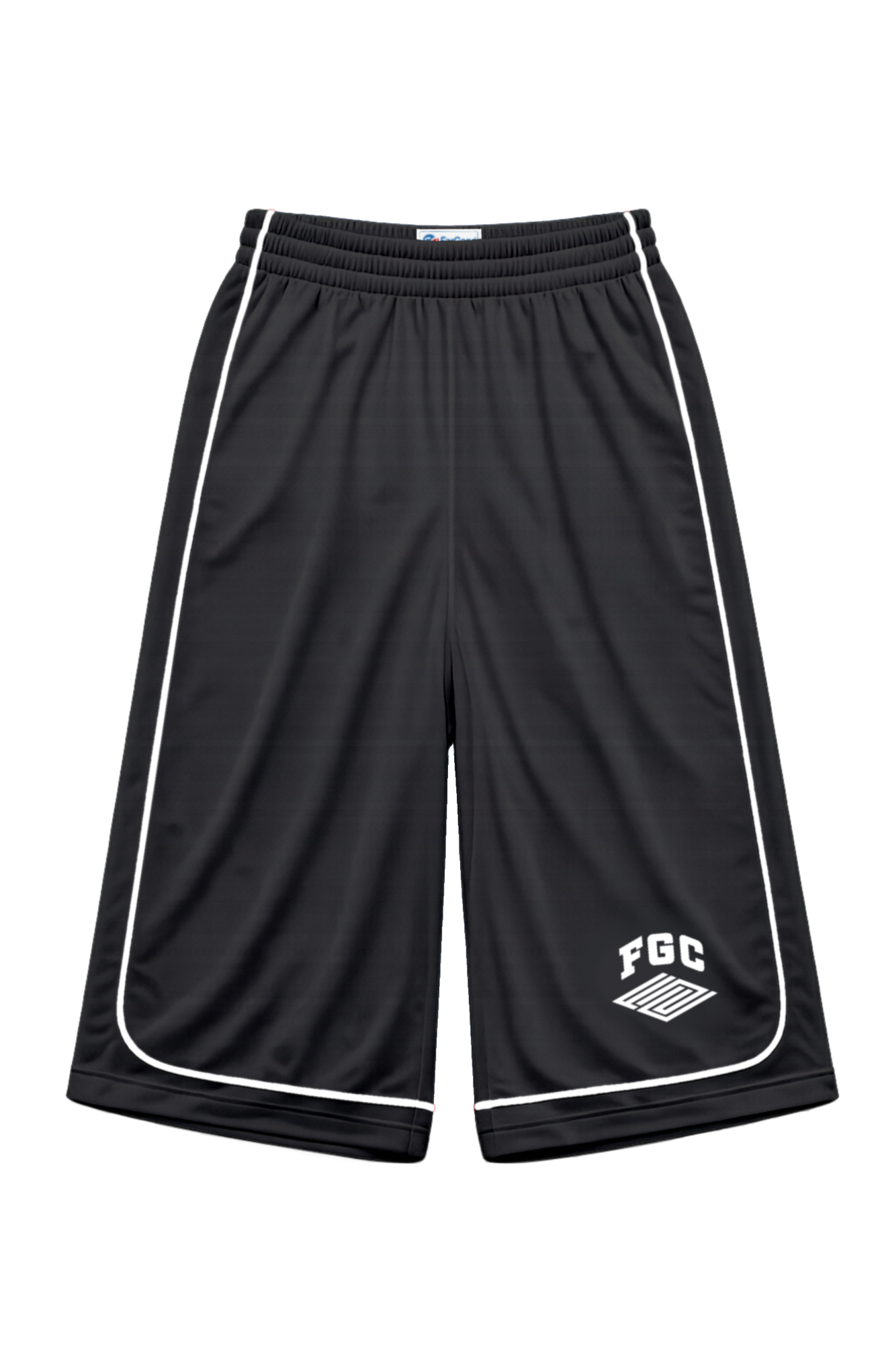 Black Court Shorts